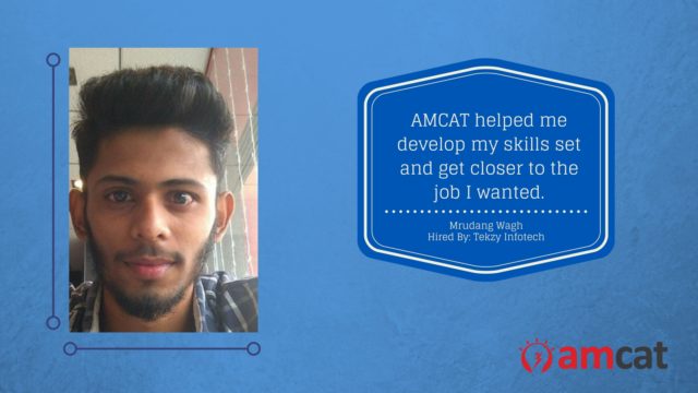 Faith, handwork, and belief in your own self is what it takes to make the best of the AMCAT exam.
