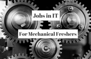 mechanical engineering freshers
