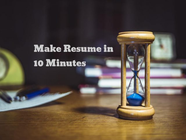 resume hacks