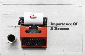 Importance of a resume