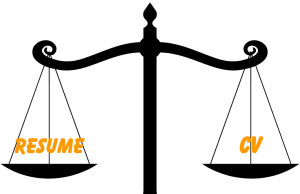Difference between resume and cv