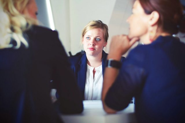interview body language tips