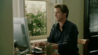 fast typing GIF