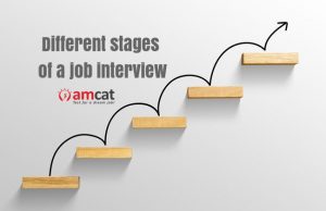 different stages in a job interview
