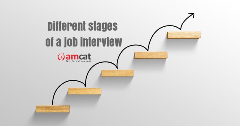 different stages in a job interview