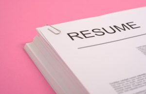 job resume