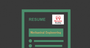 resume for mechanical engineering
