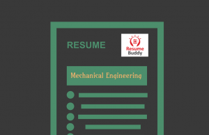 resume for mechanical engineering