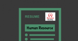 resume format for HR jobs