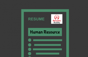 resume format for HR jobs