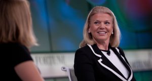 IBM chief talking about job skills