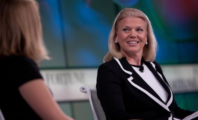 IBM chief talking about job skills