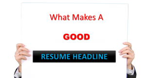 resume headlines