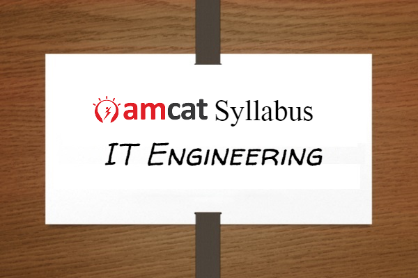 amcat syllabus for IT engineering
