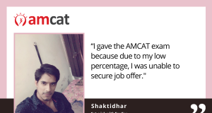 AMCAT exam testimonial