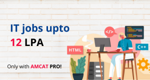 Apply for top IT jobs with AMCAT PRO