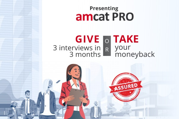 Start your job search with AMCAT PRO