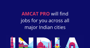 With AMCAT PRO find jobs in any part of India
