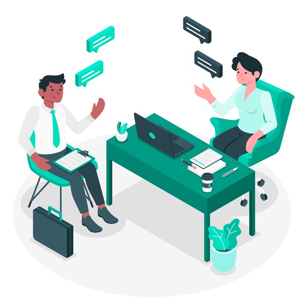 Green flags of a successful job interview