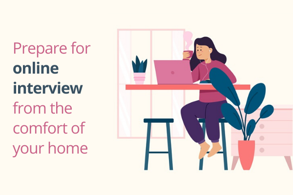 Continue your job interview preparation at home