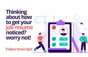 Time to dazzle the recruiter with your job resume