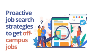 Job search tips for off-campus placements