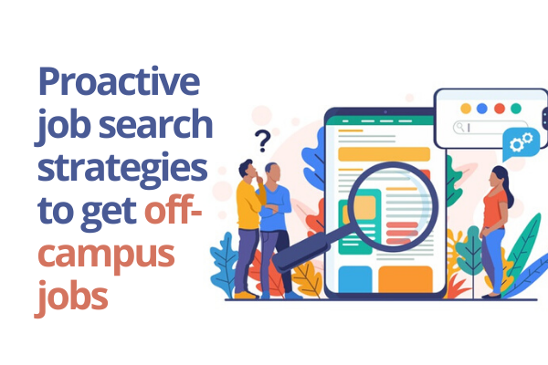 Job search tips for off-campus placements