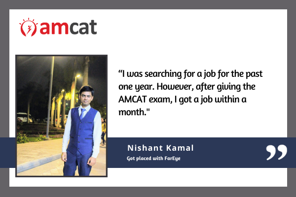 AMCAT exam for dream job