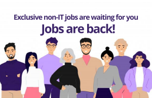non-IT jobs for you to apply