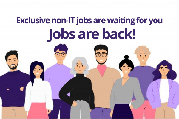 non-IT jobs for you to apply