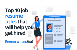 Highlight your candidature with these resume headlines