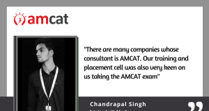 AMCAT exam testimonial