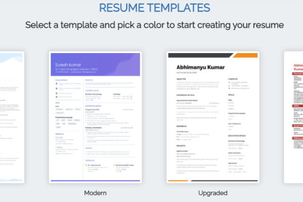 The second step towards your impeccable resume