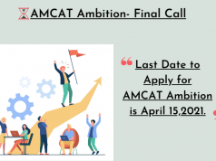 AMCAT Ambition- Final Call