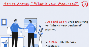 How to Answer, " What is your Weakness?"