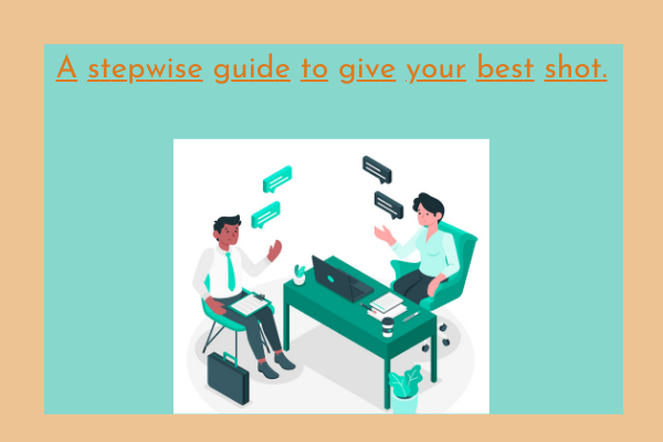 A stepwise guide to give your best shot.A stepwise guide to give your best shot.