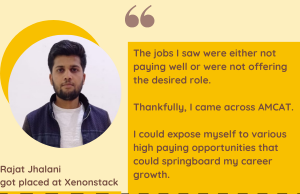 Rajat Jhalani got placed at Xenonstack