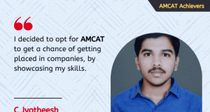 Finding a suitable job, right after graduation is the toughest thing for a fresher. C Jyotheesh one of our candidates, shares his journey with us.