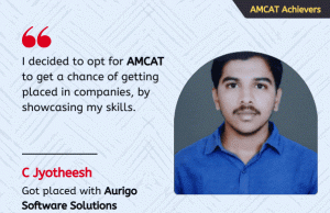 Finding a suitable job, right after graduation is the toughest thing for a fresher. C Jyotheesh one of our candidates, shares his journey with us.