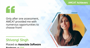 Only after one assessment, AMCAT provided me with numerous opportunities to choose from
