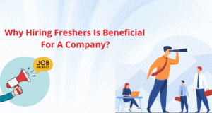But if only experienced folks keep getting preference, how will freshers get their first job? A large pool of resources is available in the market.