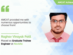 Giving the AMCAT exam was the best move I've ever made because it enabled me to determine my ideal career path.
