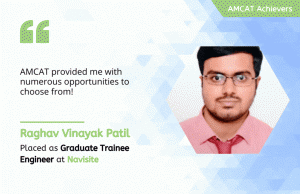 Giving the AMCAT exam was the best move I've ever made because it enabled me to determine my ideal career path.