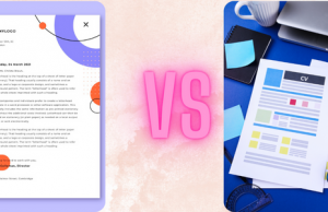 Difference between a Resume and a Cover Letter