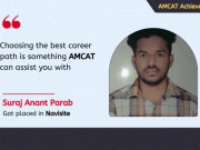 Enrolling in the AMCAT was one of my wisest career decisions, especially in terms of my professional career.