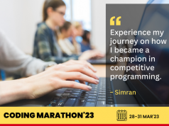 Once upon a time, there was a young programmer named Simran. She was passionate about coding and was always looking for ways to improve her skills.