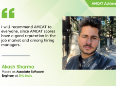 I will recommend AMCAT to everyone, since AMCAT scores have a good reputation in the job market and among hiring managers.