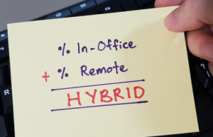Learn about the concept of hybrid work models and their potential to transform the corporate world.