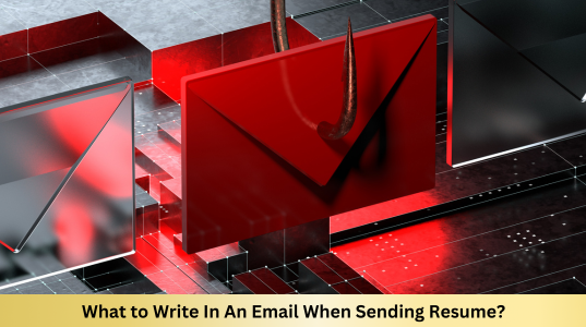 to review the importance of which is usually undermined is the e-mail that you write when sending the resume to the hiring organization.